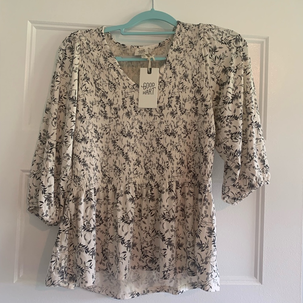 NWT. Matilda Jane good heart. Size Md. smocked